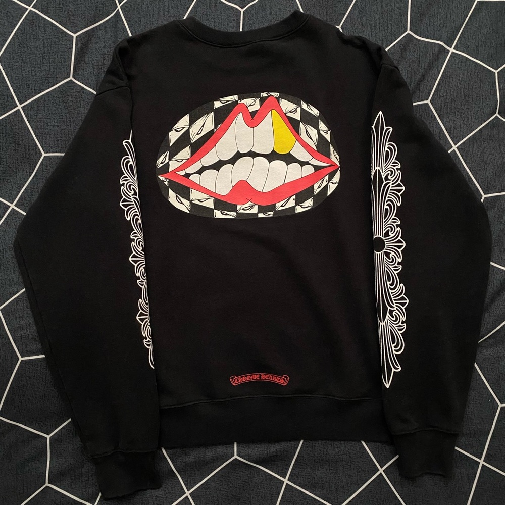 Chrome Hearts Matty Boy Chomper crewneck - Picture 3 of 8
